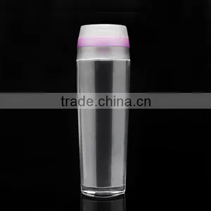 Cylinder Lotion Bottle With Fancy Cap thumbnail-1
