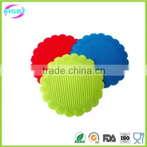 High Quallity Customized Silicone Cup Mat thumbnail-5