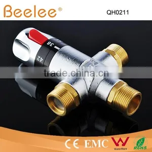 Solar Shower System 1/2" or 3/4" Brass Thermostatic Mixing Valve thumbnail-1