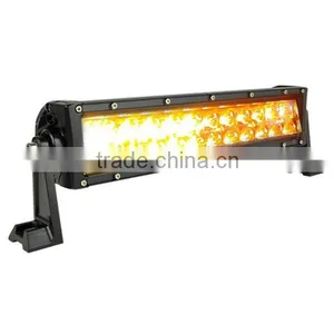 Led Flash Light Bar, Cre 72w Led Bar, 4x4 Amber and White Led Light Bar 14" thumbnail-1