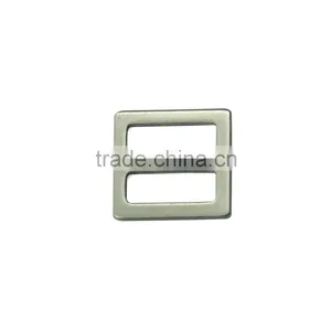 Nickel Plated Small Zinc Alloy Triglide Slides 20mm Strap Slides thumbnail-5