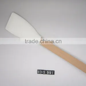 3-Piece Rubber Spatula Set With Comfortable Wood Handle For Baking or Sauteing thumbnail-4