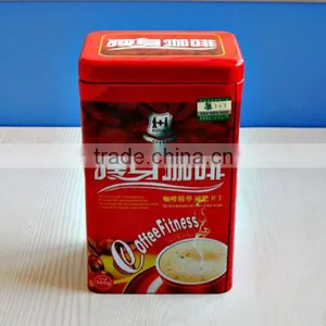 2014 Promotional Luxury Rectangular Coffee Tin Box thumbnail-6
