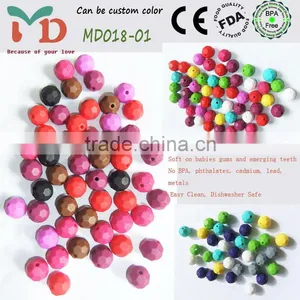 2015 Hot Sale New Products Food Grade Silicone Teething Nursing Beads thumbnail-5