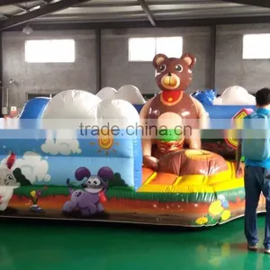 Cheap Commercial Grade Inflatable Playground /bounce House for Kids thumbnail-5