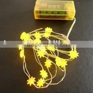 Yellow Star Battery Operated Led Light thumbnail-1