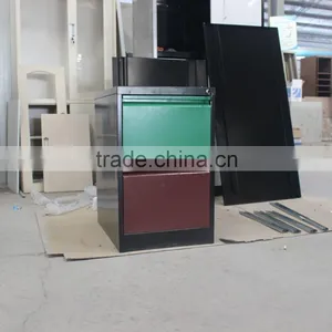 2 Drawer Different Color Steel Filing Cabinet Specifications thumbnail-4