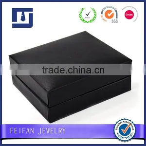 Special Export Trade PU Leather Men Cufflinks Box Jewelry Storage Box Quality Choice thumbnail-1