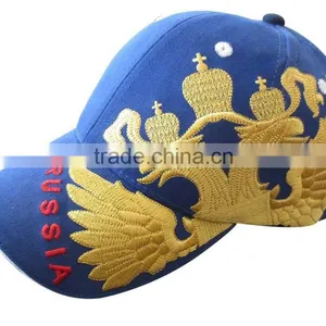 Cotton Twill Russian Embroidery Baseball Cap,embroidery Sports Caps Embroidery Hat Quality Choice thumbnail-1