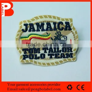 OEM Custom Embroidery Patch Wholesale Iron on Embroidery Patch for Clothing thumbnail-1