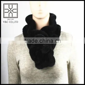 High-end Lady Elastic Fake Fur Scarf thumbnail-3