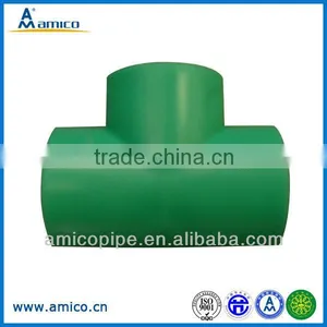 Amico PPR Fitting Tee With White Grey Green Color thumbnail-1