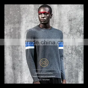 Wholesale Factory Price Men Pure 100% Cashmere Sweater thumbnail-3