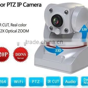 720P Megapixel CMOS Full-HD PTZ IP Camera thumbnail-1