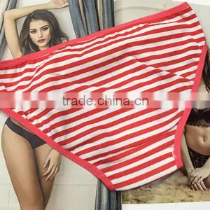 Cheap Stripe Design Young Lady Underwear for Women Panty thumbnail-2