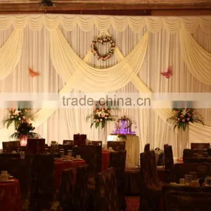 Portable Pipe and Drape Curtains Wedding Decoration thumbnail-1