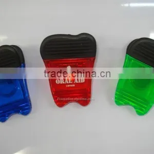 Plastic Tooth Shaped Paper Magnetic Clip for Wholesale thumbnail-1