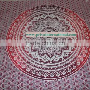 Mandala Bohemian Tapestry Wall Hanging Psychedelic Wall Art Dorm Decor Beach Throw Indian Wall Tapestries thumbnail-2