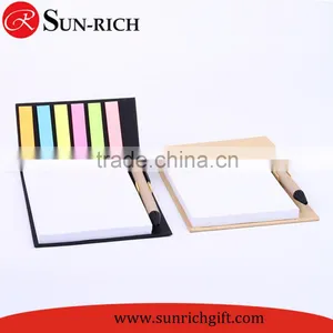 Custom Sticky Notes Made in China Wholesale Sticky Notepad Set With Pen thumbnail-1