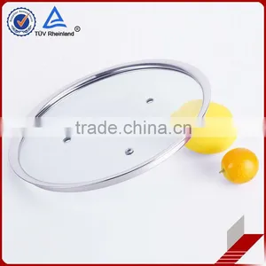 Tempered Glass Lid Glass Lids for Cookers Flat Glass Lids for Pots thumbnail-1