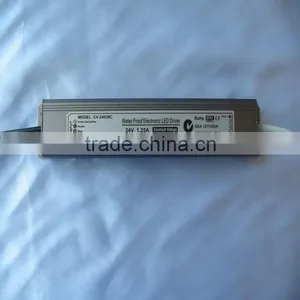 Waterproof Led Driver 30W 24V IP67 Power Supply With SAA CE New Style thumbnail-1