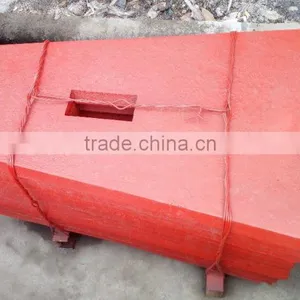 HIGH MANGANESE Mn13Cr2 Mn18Cr2 Crusher Parts SIDE PLATE thumbnail-4