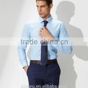 Men's Classical Business Dress Cotton Long Sleeve Shirt thumbnail-1