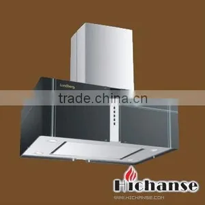 Island Cooker Hood With Glass thumbnail-1