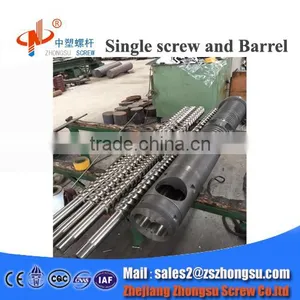 Single/Twin Extruder Screw and Barrel for HDPE Plastic Blow Molding Machine thumbnail-2