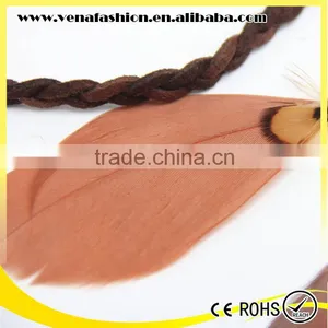 Indian Feather Elastic Hand Fashion Head Band thumbnail-5