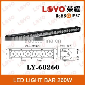 Single Row 10W LED Bar Light, off Road LED Light Bar, Truck Led Light Hot Sale thumbnail-1