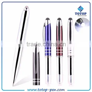 Small MOQ Advertising Multi-function Pen With Light thumbnail-1