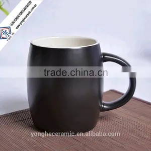Matte Black Ceramic Coffee Mug thumbnail-1