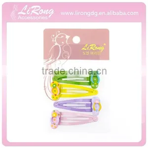Hair Accessories Manufacturers China Resin Yellow and Butterfly Different Types Snap Hair Clips Wholesale Hair Accessories Manuf thumbnail-1