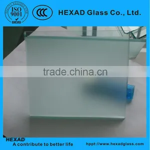 10mm Green Acid Etched Glass in Building&Real Estate With CE&ISO Certificate thumbnail-6