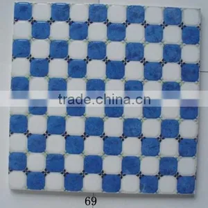 Hot Sale 300x300 Swimming Pool Tile Blue thumbnail-1