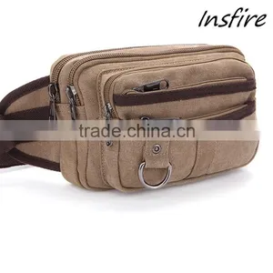 2016 Outdoor Waist Bag Fashionable Classical Canvas Waist Leg Bag thumbnail-6