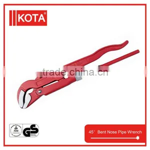 45 Angle Bent Nose Pipe Wrench thumbnail-1