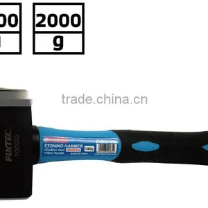 FIXTEC China Hand Tool as Seen on tv Stoning Hammer 1000g thumbnail-1