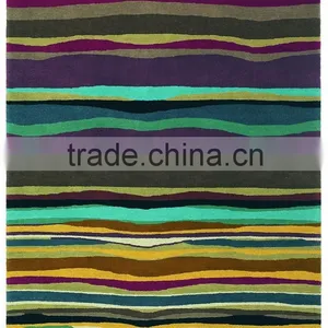 High Quality Red Hand Tufted Rug for Decoration, Apartment thumbnail-4
