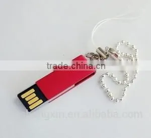 Metal Spinning Flash Drive, Rotating Clip u Disk thumbnail-3