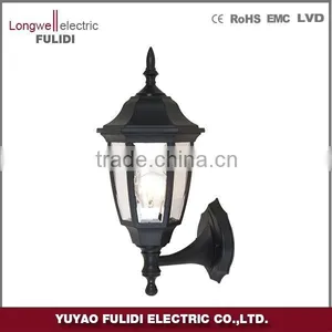 P341 Outdoor Post Light/plastic Material Cheap Lantern Garden Light ,yuyao Factory thumbnail-1