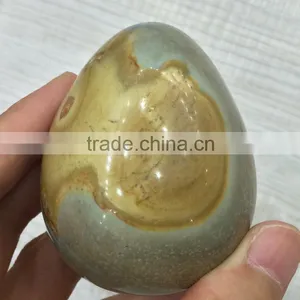 Natural Ocean Jasper Stone Crystal Egg Ornaments thumbnail-4