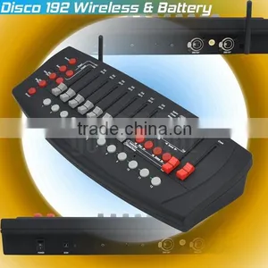 China Lighting Control 192 Channel 8 Fader Wireless DMX Controller thumbnail-1