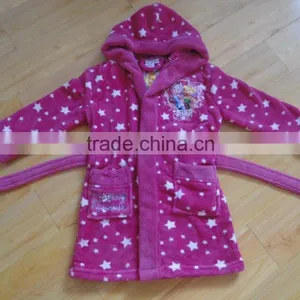 100% Cotton Terry Bathrobe With Embroidery thumbnail-3
