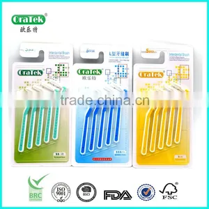 5pcs L Types Interdental Brush Picks on a Card thumbnail-3