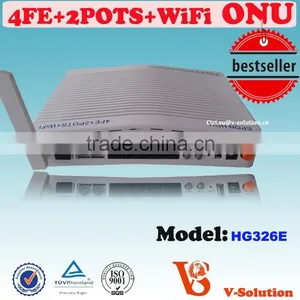 4 Fast Ethernet Port And 300M Wireless Plastic GEPON ONT thumbnail-1