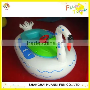 Good Aqua Inflatable Motorized Bumper Boat With Free Batteries for Kids thumbnail-2