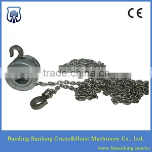 1 Ton Stainless Steel Chain Pulley Block thumbnail-1