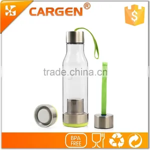 Customized Tritan 600ml Oem Plastic Sport Tea Bottles thumbnail-1